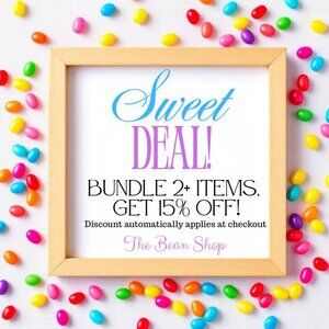 Bundle 2 items for 15 percent off!